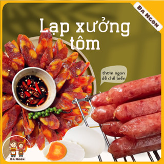 Lạp xưởng tôm - lạp xưởng tôm trứng muối đặc sản Sóc Trăng - thơm ngọt hấp dẫn