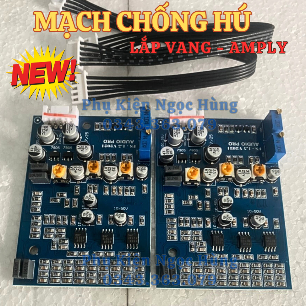 Mạch Chống Hú Gắn Amply Và Vang Cơ Loại Tốt