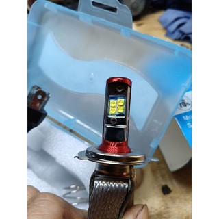 Đèn pha led 8 led và 6 led HJG sáng trắng