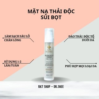 Mặt nạ thải độc, mặt nạ detox, mặt nạ sủi bọt làm sạch sâu,thải độc da giúp da căng mịn DETOX OXYJET THERAPY 100ml