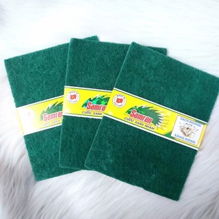 1 miếng cước xanh nhám chùi xoong cọ rửa chén dĩa
