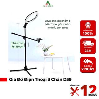 Bộ Giá Đỡ Quay Video Topshot D36,D39 * 𝑭𝑹𝑬𝑬𝑺𝑯𝑰𝑷*  Chân Quay Hỗ Trợ Livetream Chụp Ảnh - Kích Thước 70-150cm