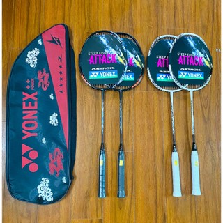 Vợt đôi yonex attack-astrox-power 2024, tặng kèm 2 cuộn quấn cán vợt yonex
