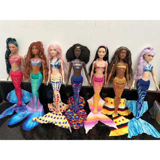 Búp bê Barbie Mermaid Disney used