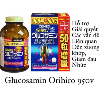 Hộp đựng viên uống Glucosamine 1500mg Nhật Bản