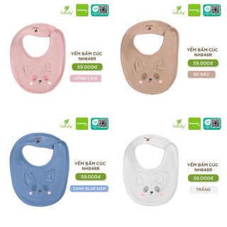 Yếm bấm cúc Lullaby chất petit