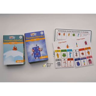 Bộ 30q Numberblocks S1 S2 kèm file nghe