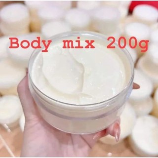 Kem body mix trắng nhanh bật tone sau 7 ngày hủ 200g