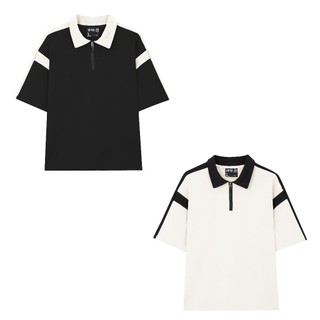 Áo polo ridiculous - ice cream - black, vải thun gen 99% cotton 350gsm