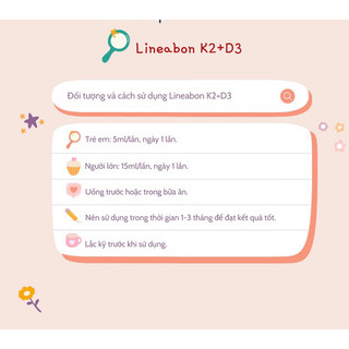 ( chính hãng ) vitamin lineabon k2D3