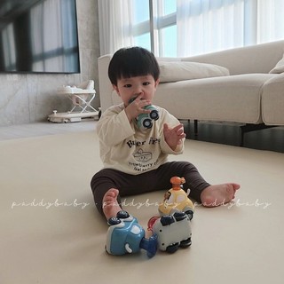 Set 4 Xe đồ chơi Haavebricks Hàn Quốc cho bé từ 3m+