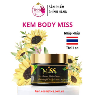 Kem Body Miss Thái Lan kích trắng, dưỡng trắng, makeup 170g