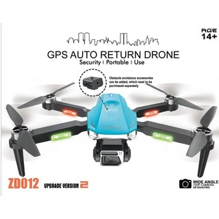 Flycam giá rẻ zd012 - flycam có gps tự bay về