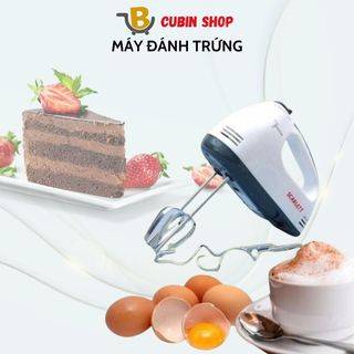 Máy đánh trứng cầm tay 7 tốc độ công suất 180W Đánh Cực Khỏe ( BẢO HÀNH 12 THÁNG )