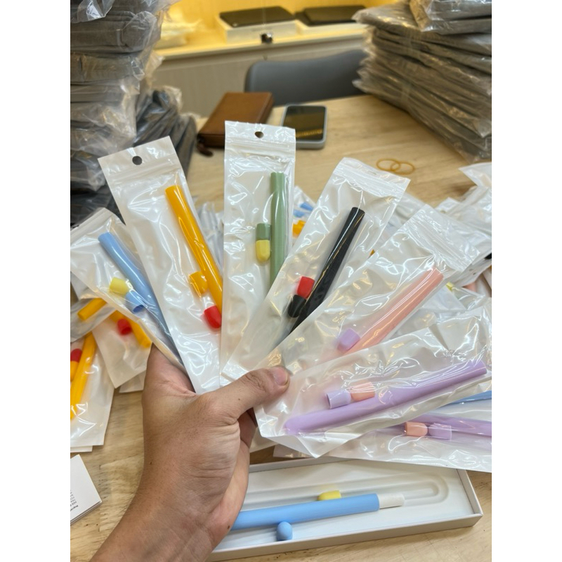 Ốp bảo vệ bút pencil 1 và pencil 2 pencil pro silicol màu