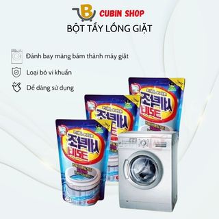 Bột Tẩy Lồng, Vệ Sinh Máy Giặt Hàn Quốc Gói 450g Diệt Khuẩn Khử Mùi