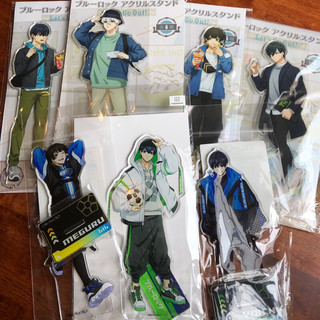 Mô hình nhựa standee acrylic Blue Lock Isagi Bachira Rin Nagi