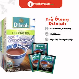 Trà Oolong hiệu Dilmah hộp to 30g 20 túi lọc