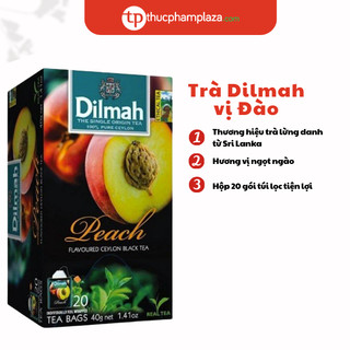 Trà vị đào hiệu Dilmah hộp bé 30g 20 túi lọc