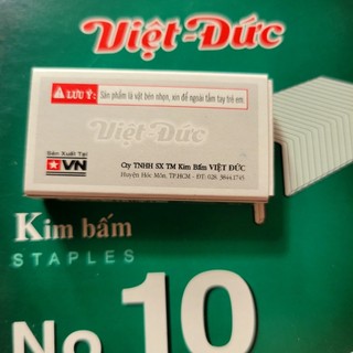 (5 hộp) Kim bấm giấy No.10, Việt Đức