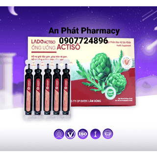 Cao ống uống actiso ladophar giúp tăng cường chức năng gan - hộp 10 ống x 10ml