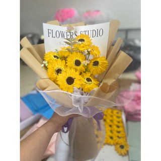bó hoa hướng dương