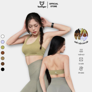 Áo Bra Yếm Plastron TomTiger Nữ Tập Thể Thao Gym Yoga
