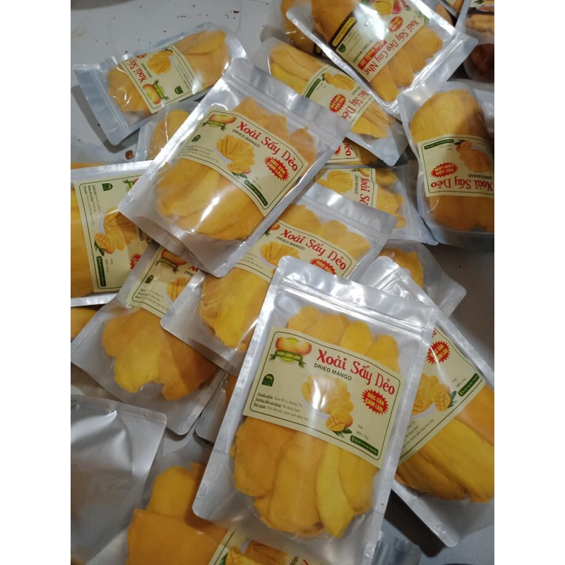 xoài sấy dẻo muối ớt Cam Lâm