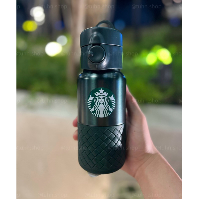 STARBUCKS Bình giữ nhiệt 12Oz (354ml) Stainless Steel nGreen LGT N DK SIREN
