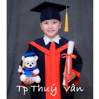 🍄2024 - áo cử nhân tốt nghiệp - mũ - bằng cho bé mầm non. trang phục kỷ yếu trẻ em
