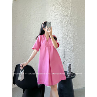[NEW COLLECTION] Đầm ngắn có tay cổ V - Đầm công sở cao cấp