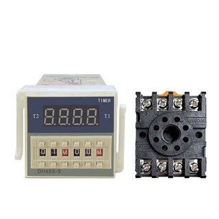 Rơ le thời gian - Timer hẹn giờ DH48S-S luân phiên, Rơle cài đặt thời gian đảo chiều các thiết bị điện