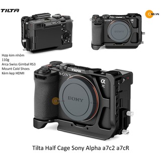 Tilta half cage sony alpha a7c2 a7cr black