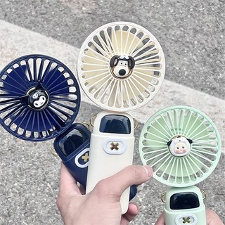 Quạt mini cầm tay, quạt cầm tay mini có đế để bàn , 5 chế độ gió, nhỏ gọn, tiện lợi, pin 10h, hiển thị đèn led