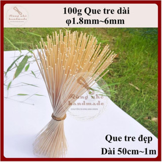 Tăm tre dài, loại trắng đẹp, làm handmade, dài khoảng 50~80cm, mô hình DIY, mô hình tăm tre, hàng xử lý mốc