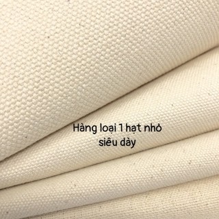 Vải canvas, vải mộc, khổ rộng 90cm~160cm, vải bố làm handmade, trải bàn, phông nền, may túi, rèm cửa