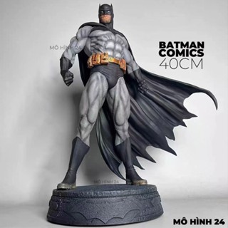   40cm  Mô hình nhân vật Batman Comics Người Dơi DC siêu anh hùng Bat Man F1 figure batman áo choàng Dark Knight 