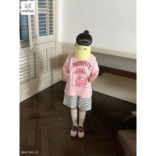 Bộ cotton Mèo hồng nhà Melisa