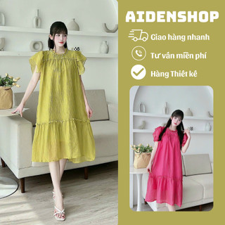 Váy bầu đẹp thời trang Aidenshop đầm bầu dự tiệc thiết kế mùa hè nhiều màu #vaybau