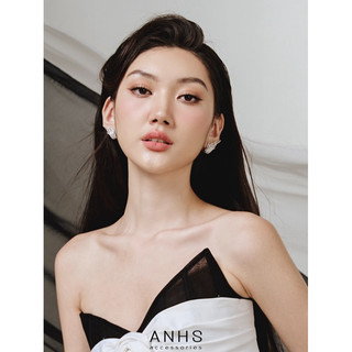 Bông tai bạc 925 DORIS | ANHS Accessories