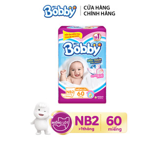 Miếng Lót Bobby Fresh Newborn 2 - 40 miếng/60 miếng