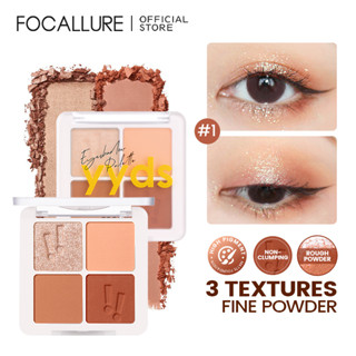 Bảng Mắt 4 Màu Focallure 4 Colors Eyeshadow Palette FA177