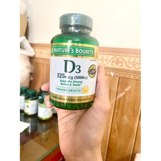 Viên uống d3 canxi khớp nature’s bounty 400v 125mcg
