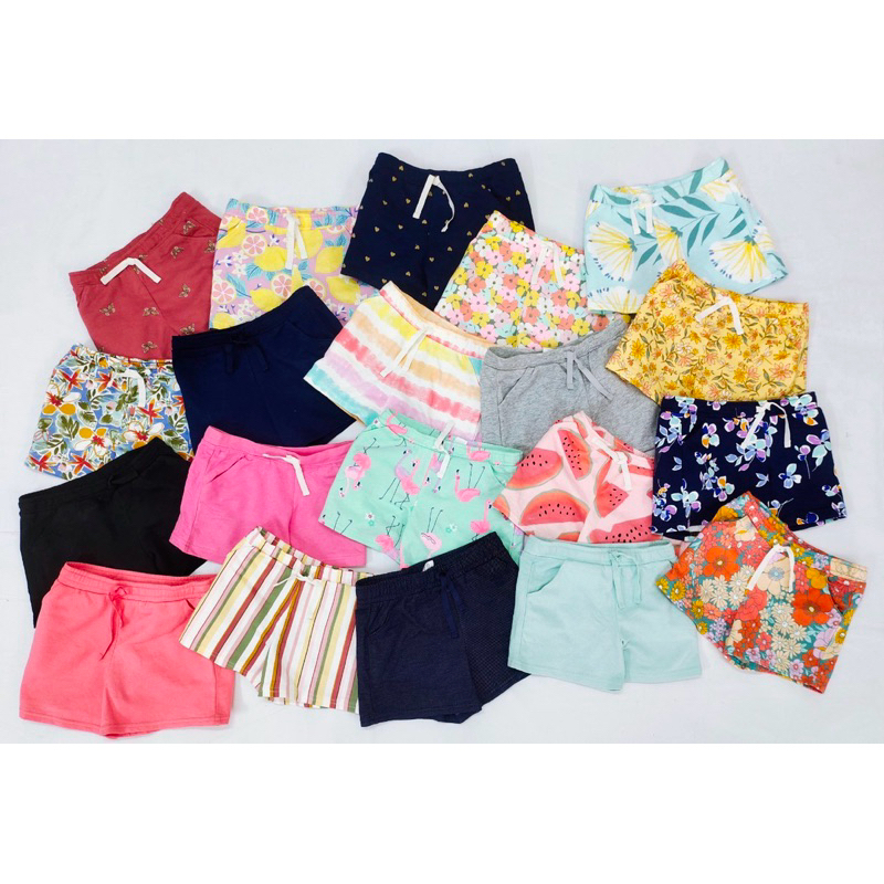 Quần short thun bé gái