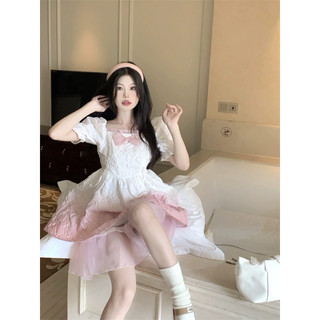 [HÀNG LOẠI 1 CÓ BIGSIZE] Đầm Ulzzang Công Chúa Hồng - Kèm ảnh thật