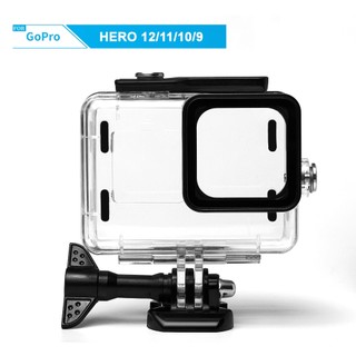 Vỏ chống nước cho camera hành động gopro hero 9, gopro hero 10, gopro hero 11, gopro hero 12