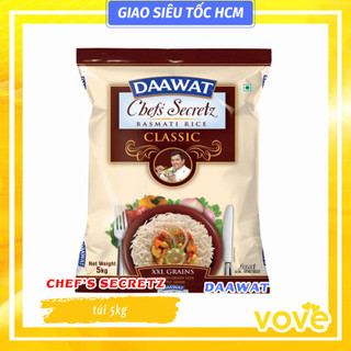 Gạo basmati Ấn Độ dành cho người tiểu đường, túi 5kg