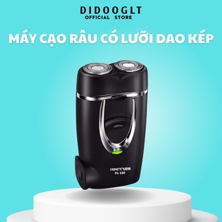 Máy Cạo Râu Mini 2 Lưỡi Kép Cạo Nổi - Máy Cạo Râu Đa Năng Nhỏ Gọn, Đầu Cạo Chống Nước, Sạc Pin Siêu Nhanh, Siêu Sạch