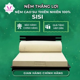 Nệm cao su thiên nhiên 100% sisi advanced -độ đàn hồi và độ êm tuyệt đối- 10cm