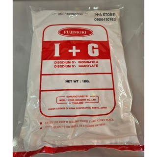 Phụ gia thực phẩm / Chất điều vị siêu bột ngọt I+G Fujimori Thái Lan 1kg date tháng 9/2028